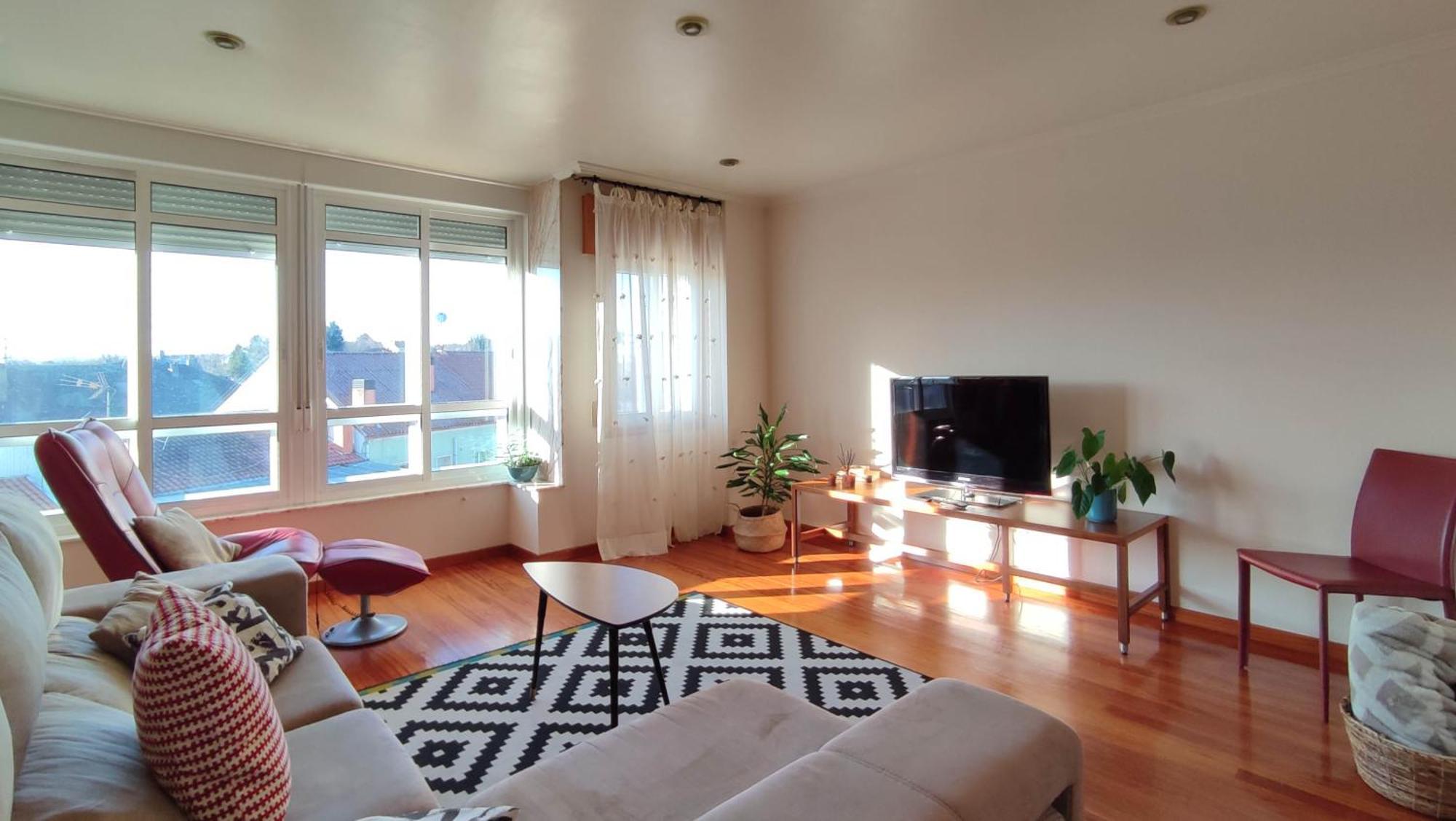 Apartamento Duplex acogedor CAMINO INGLÉS a 10 min de Santiago Sigueiro Exterior foto